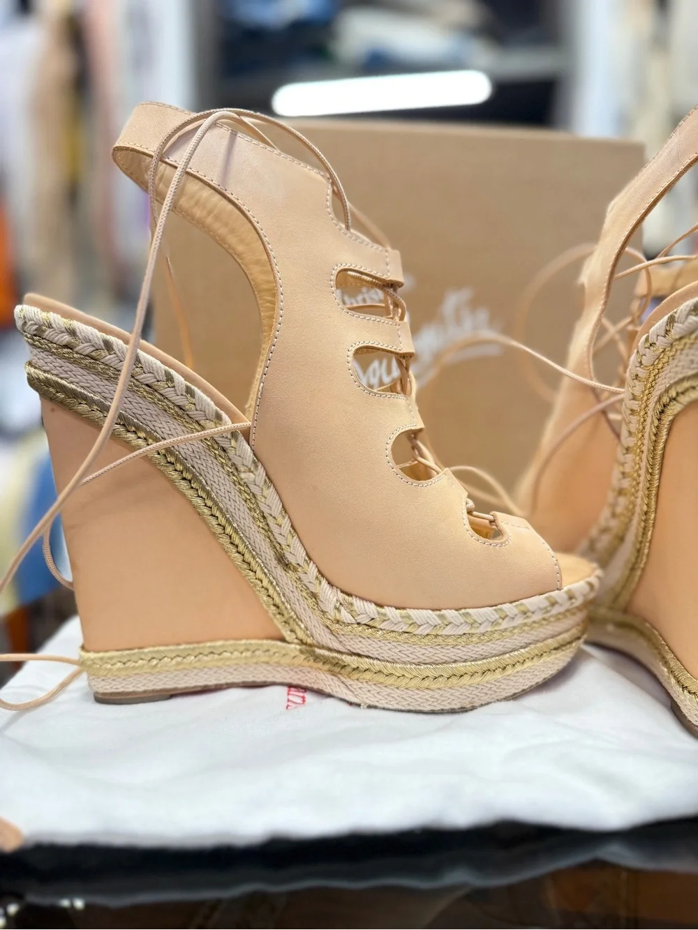 Christian Louboutin elegant lace